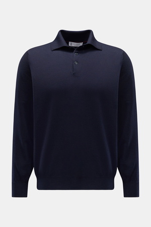 Brunello Cucinelli  - Herren - Strickpolo navy