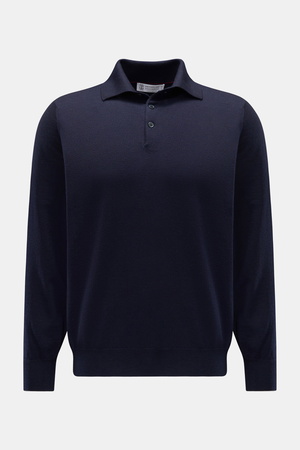 Brunello Cucinelli  - Herren - Strickpolo navy
