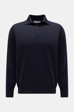 Brunello Cucinelli  - Herren - Strickpolo navy