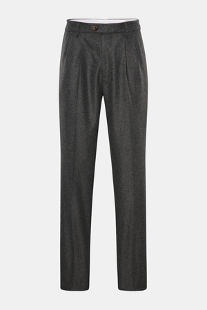 Brunello Cucinelli  - Herren - Wollhose dunkelgrau