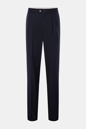 Brunello Cucinelli  - Herren - Wollhose 'Leisure Fit' navy