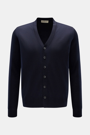 Bruno Manetti  - Herren - Cardigan navy