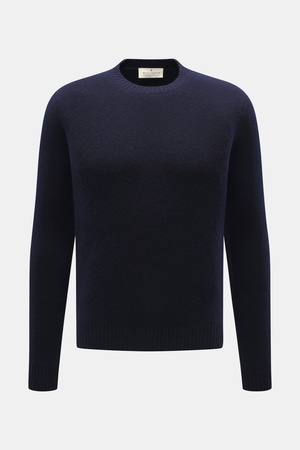 Bruno Manetti  - Herren - Cashmere Rundhalspullover navy