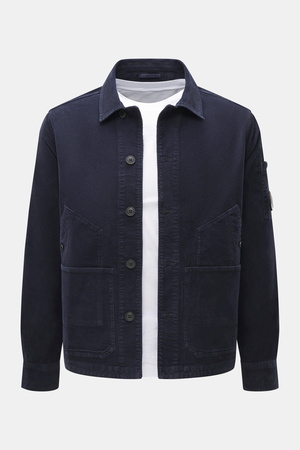C.P. Company  - Herren - Cord-Overshirt navy
