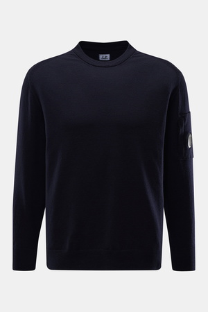C.P. Company  - Herren - Rundhalspullover navy