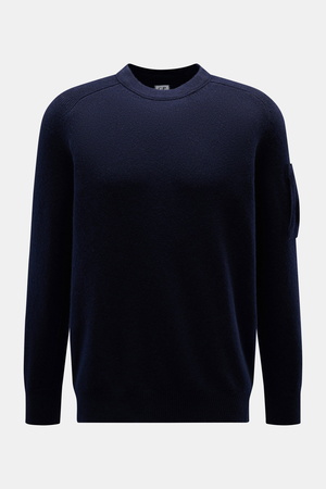 C.P. Company  - Herren - Rundhalspullover navy