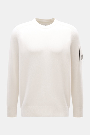 C.P. Company  - Herren - Rundhalspullover offwhite