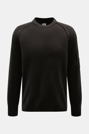 C.P. Company  - Herren - Rundhalspullover schwarz