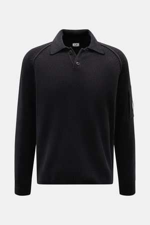 C.P. Company  - Herren - Strickpolo navy