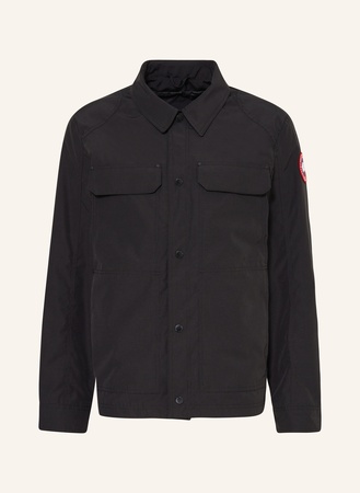 Canada Goose  Overjacket Burnaby schwarz