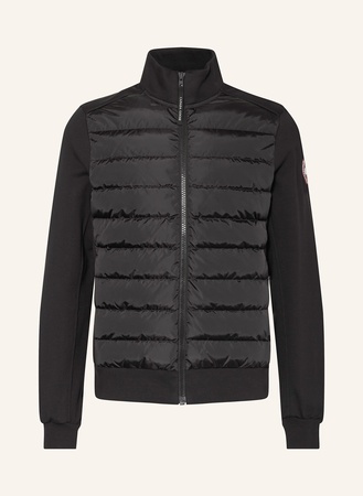 Canada Goose  Strickjacke Im Materialmix schwarz
