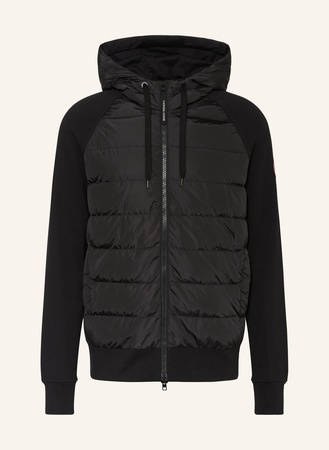Canada Goose  Sweatjacke Hybridge Huron Im Materialmix schwarz