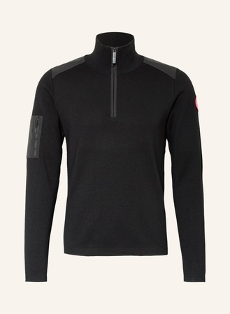 Canada Goose  Troyer Stormont Im Materialmix schwarz