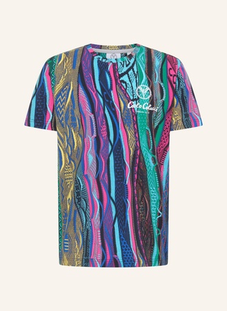 Carlo Colucci  Alloverprint T-Shirt Dellamico pink