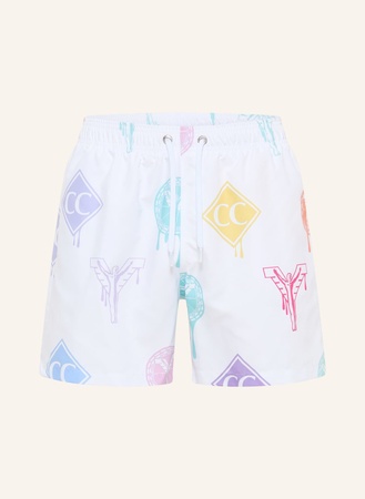 Carlo Colucci  Badeshorts Dellagiacoma weiss