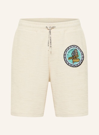 Carlo Colucci  Bouclé Short "Gelato" Di Egidio beige