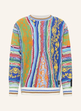 Carlo Colucci  Rundhals Pullover Di Cicco gruen