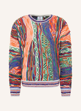Carlo Colucci  Strickpullover Di Palo blau