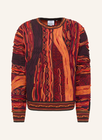 Carlo Colucci  Strickpullover Di Palo orange