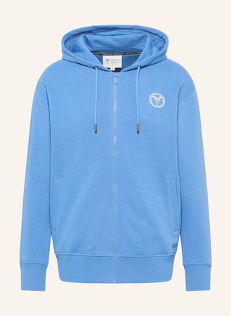 Carlo Colucci  Sweatjacke "Casual Fashion" Dender blau