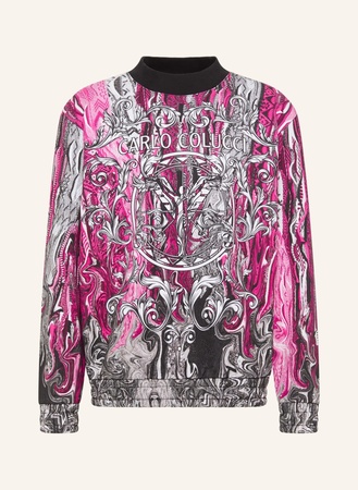 Carlo Colucci  Sweatshirt "Fusion" Dematte pink
