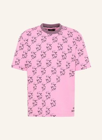 Carlo Colucci  T-Shirt Knit Cutting Story De Paoli pink beige