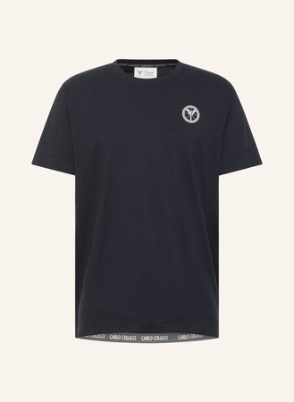 Carlo Colucci  T-Shirt "Casual Fashion" Demitri blau