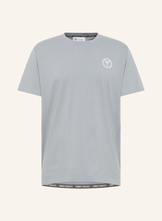 Carlo Colucci  T-Shirt "Casual Fashion" Demitri grau