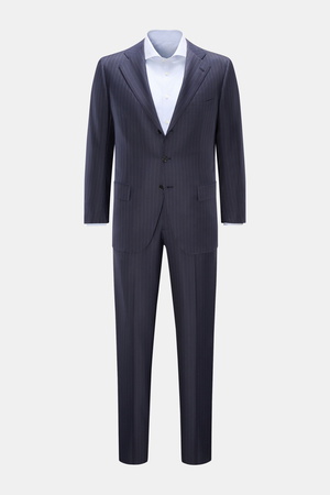 Cesare Attolini - Herren - Anzug navy gestreift
