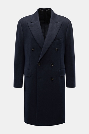Cesare Attolini  - Herren - Cashmere Mantel dark navy