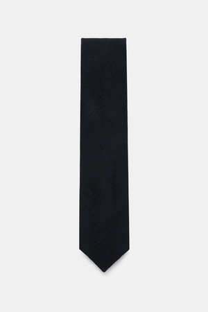 Cesare Attolini  - Herren - Woll-Krawatte 'Sfoderata' navy