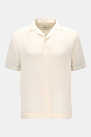 Ché  - Herren - Kurzarmhemd 'Valbonne' Kubanischer Kragen creme