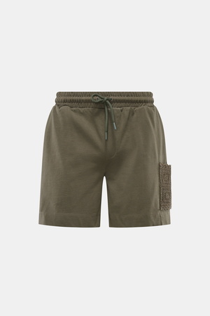 Ché  - Herren - Sweat-Shorts 'Inigo' dark olive
