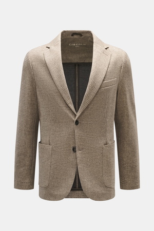 Circolo 1901  - Herren - Jersey-Sakko beige kariert
