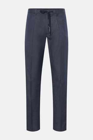 Circolo 1901  - Herren - Jogpants 'Flamed Effect' navy meliert