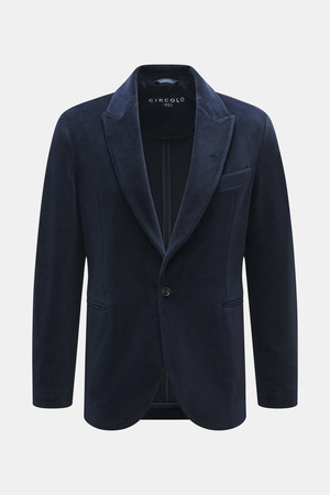 Circolo 1901  - Herren - Samt-Sakko navy