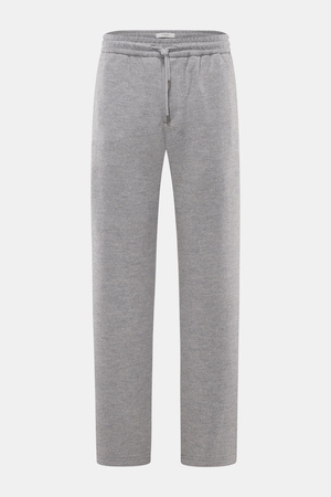 Circolo 1901  - Herren - Woll-Jogpants grau meliert
