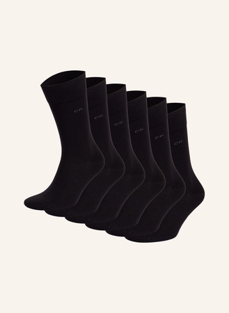 CK Calvin Klein Calvin Klein 6er-Pack Socken schwarz