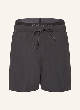 CK Calvin Klein Calvin Klein Badeshorts Ck Monogram schwarz