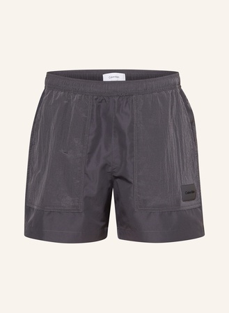 CK Calvin Klein Calvin Klein Badeshorts grau