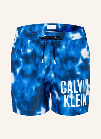 CK Calvin Klein Calvin Klein Badeshorts Intense Power blau beige