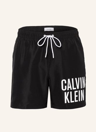 CK Calvin Klein Calvin Klein Badeshorts Intense Power schwarz beige