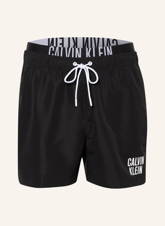 CK Calvin Klein Calvin Klein Badeshorts Intense Power schwarz beige