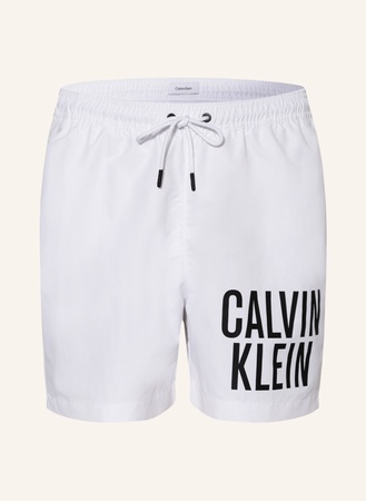 CK Calvin Klein Calvin Klein Badeshorts Intense Power weiss beige