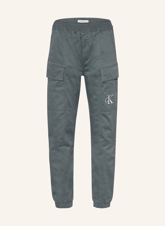 CK Calvin Klein Calvin Klein Cargohose grau