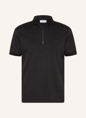 CK Calvin Klein Calvin Klein Jersey-Poloshirt schwarz