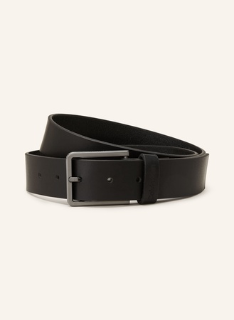 CK Calvin Klein Calvin Klein Ledergürtel schwarz