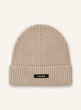 CK Calvin Klein Calvin Klein Mütze beige