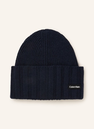 CK Calvin Klein Calvin Klein Mütze blau beige