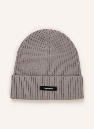 CK Calvin Klein Calvin Klein Mütze grau